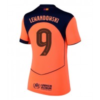 Barcelona Robert Lewandowski #9 Tretí Ženy futbalový dres 2025-26 Krátky Rukáv